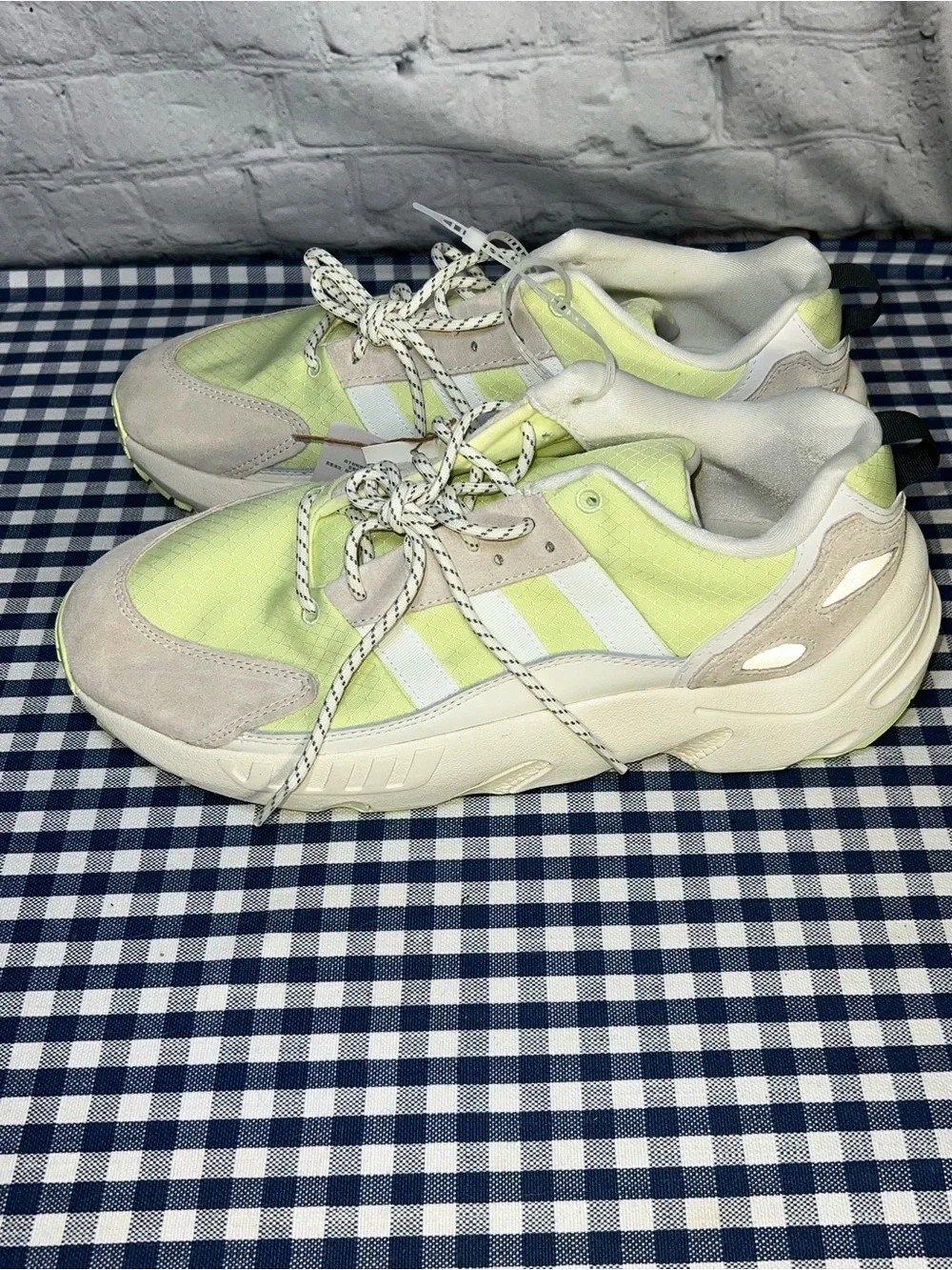 Adidas ZX 22 Boost GY5271 Lime Green Gray Men’s Size 11.5 NWT